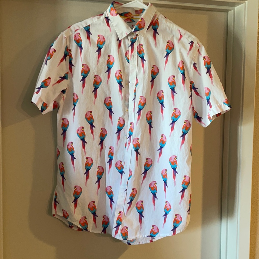 Short sleeve bird shirt